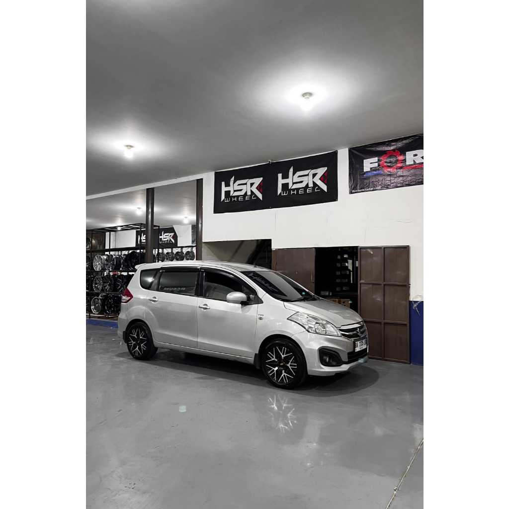 Paket Velg Dan Ban Mobil Suzuki Ertiga HSR Benawa Ring 16 Plush Ban ACCELERA iota EVT 205 55 R16