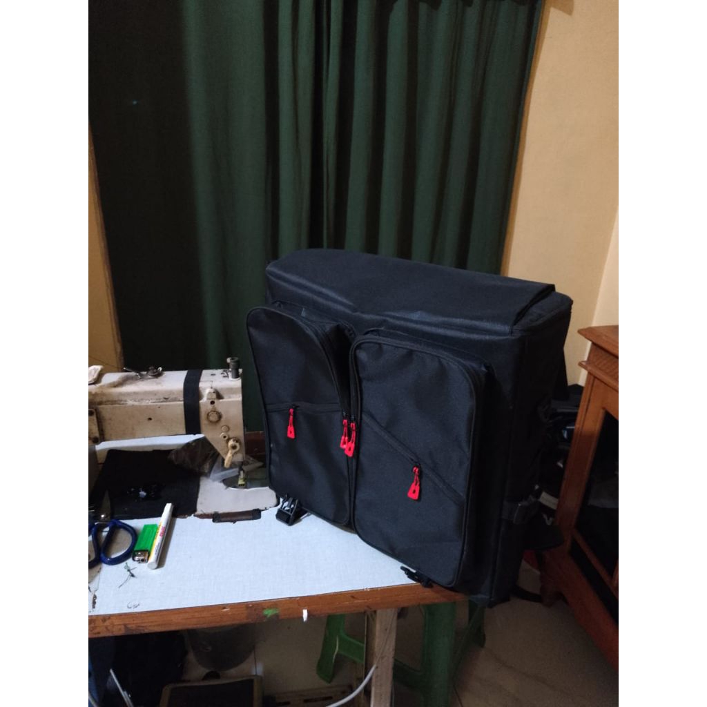 TAS LAYANGAN LANGSUNG DARI PENGRAJIN SUPER TEBEL MURAH KEREN HITAM POLOS