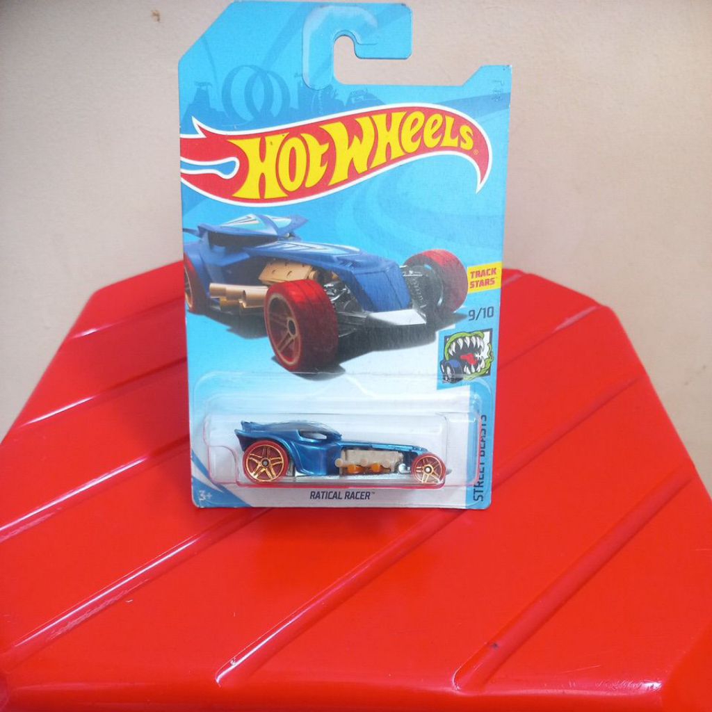 HOTWHEELS RATICAL RACER STREET BEASTS WITH TREASURE HUNT LOGO