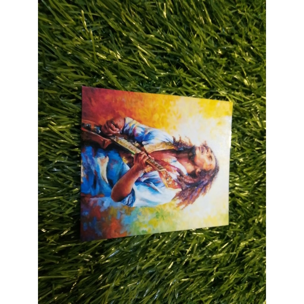 stiker vinyl bob marley