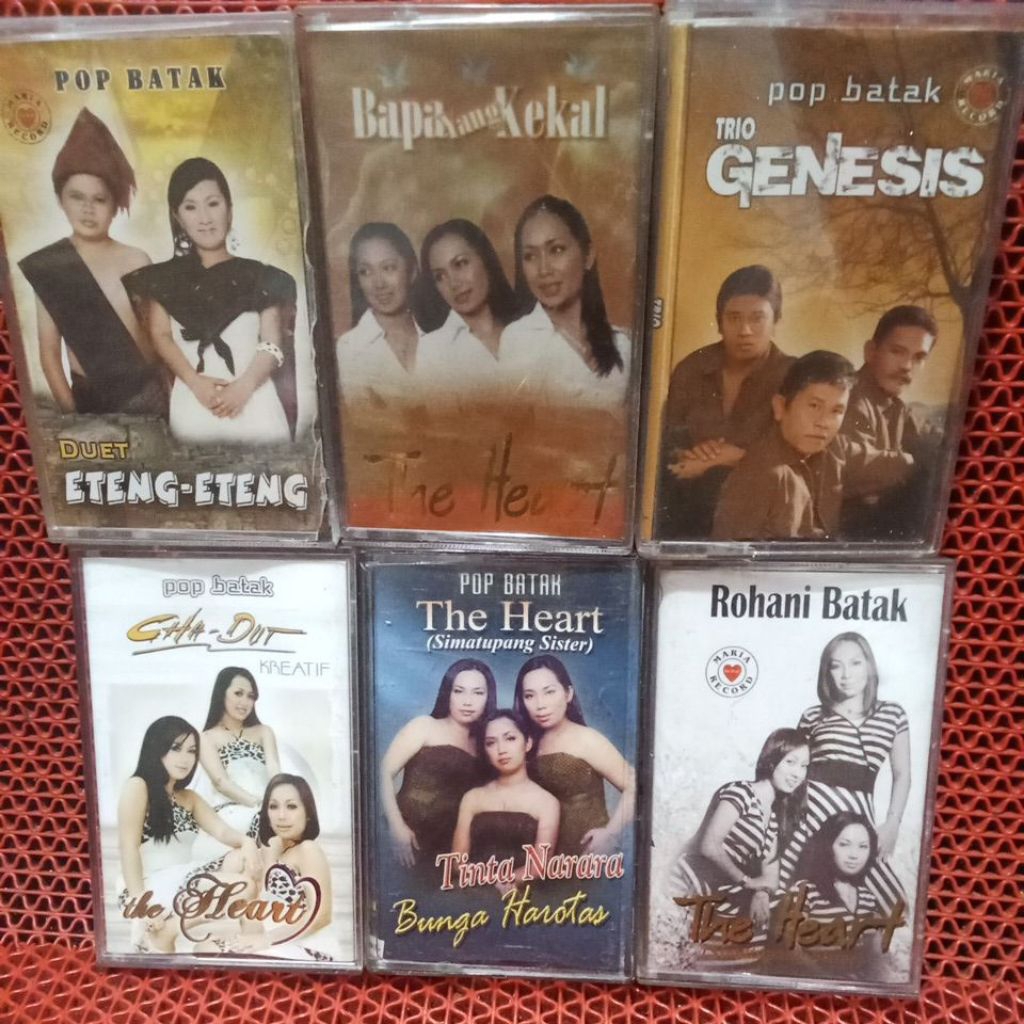 Kaset pita lagu ROHANI/Pop Batak 100% original baru bebas pilih judul