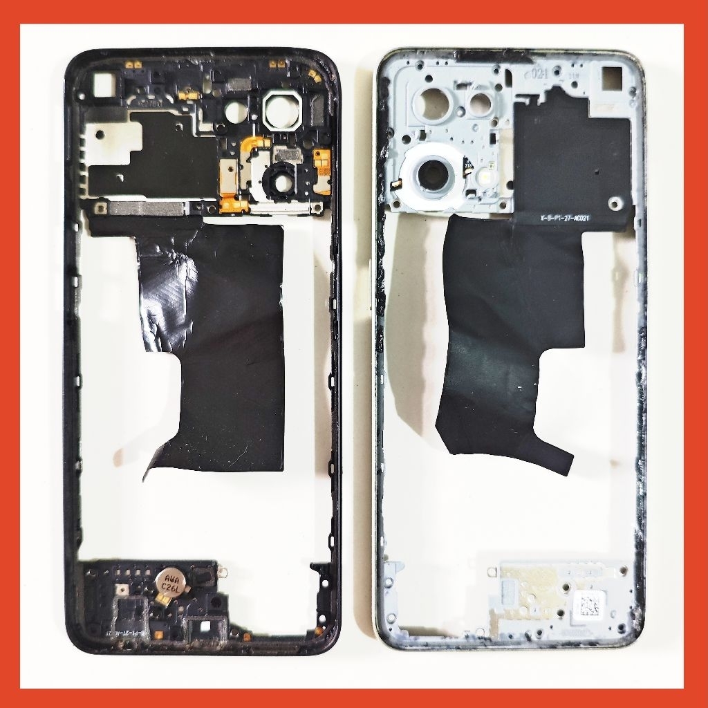 TULANG TENGAH BAZEL PLUS ANTENA NFC OPPO RENO 7 ORIGINAL ASLI COPOTAN TESTED MULUS