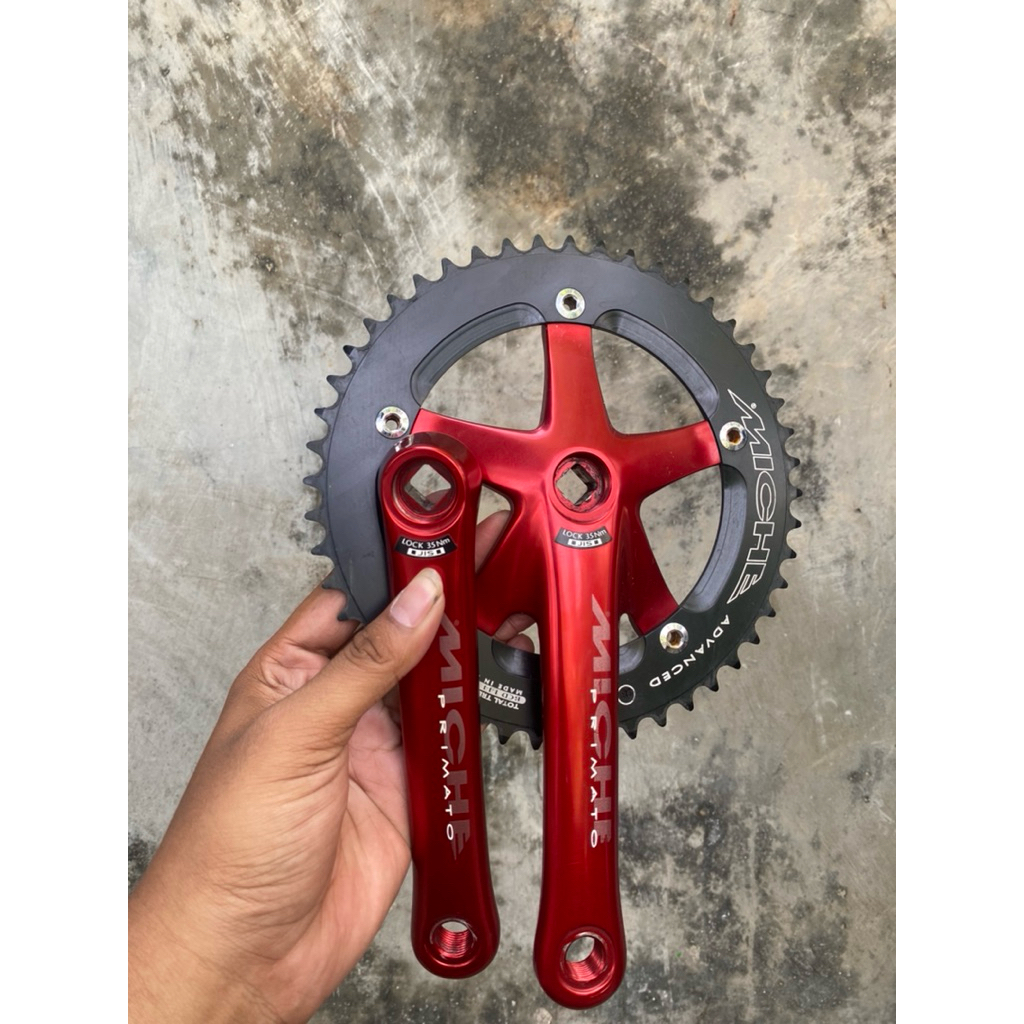 Crankset Miche Primato BCD 144 Chainring 48T Second