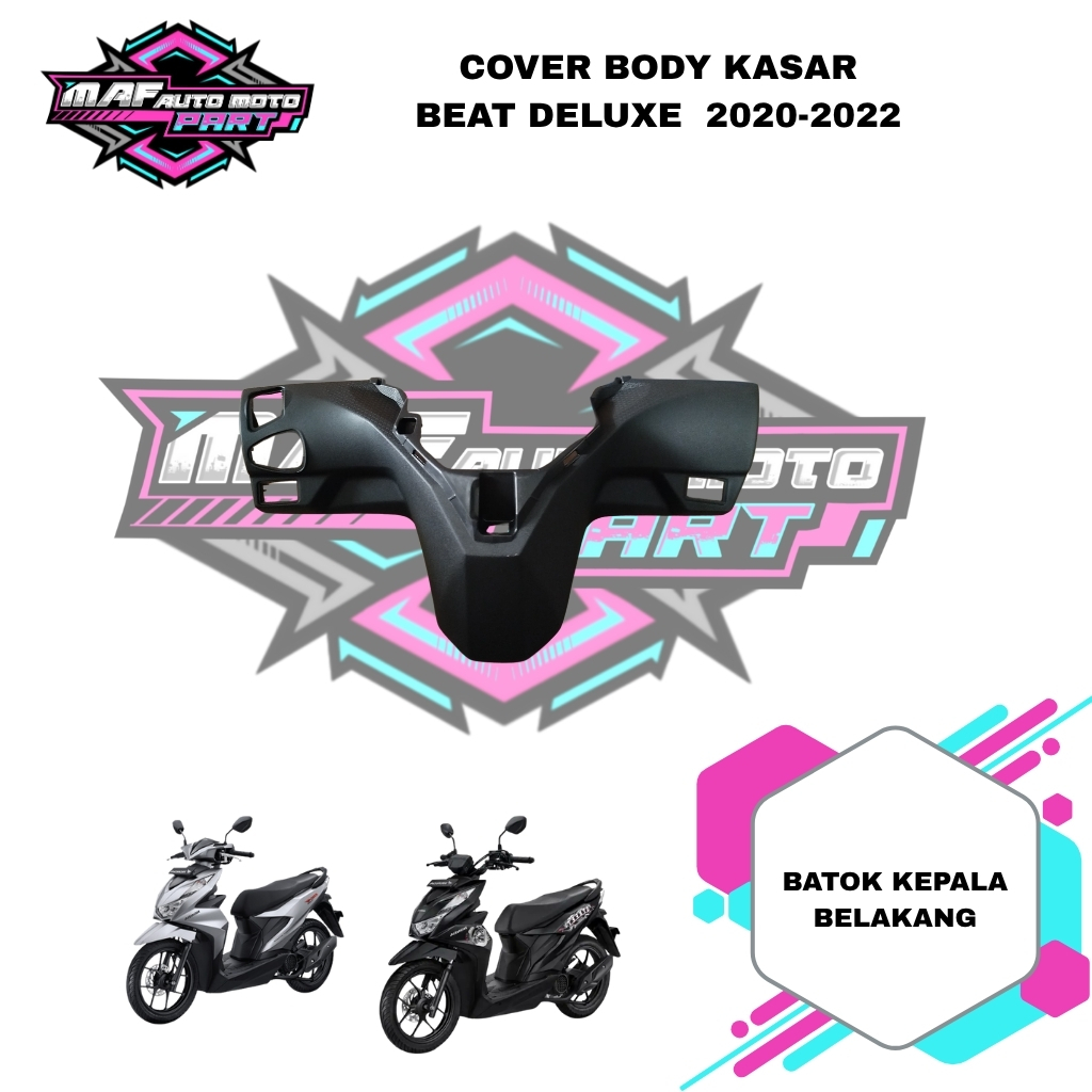 batok belakang beat deluxe 2020-2024 non ISS rear handle cover beat deluxe non iss