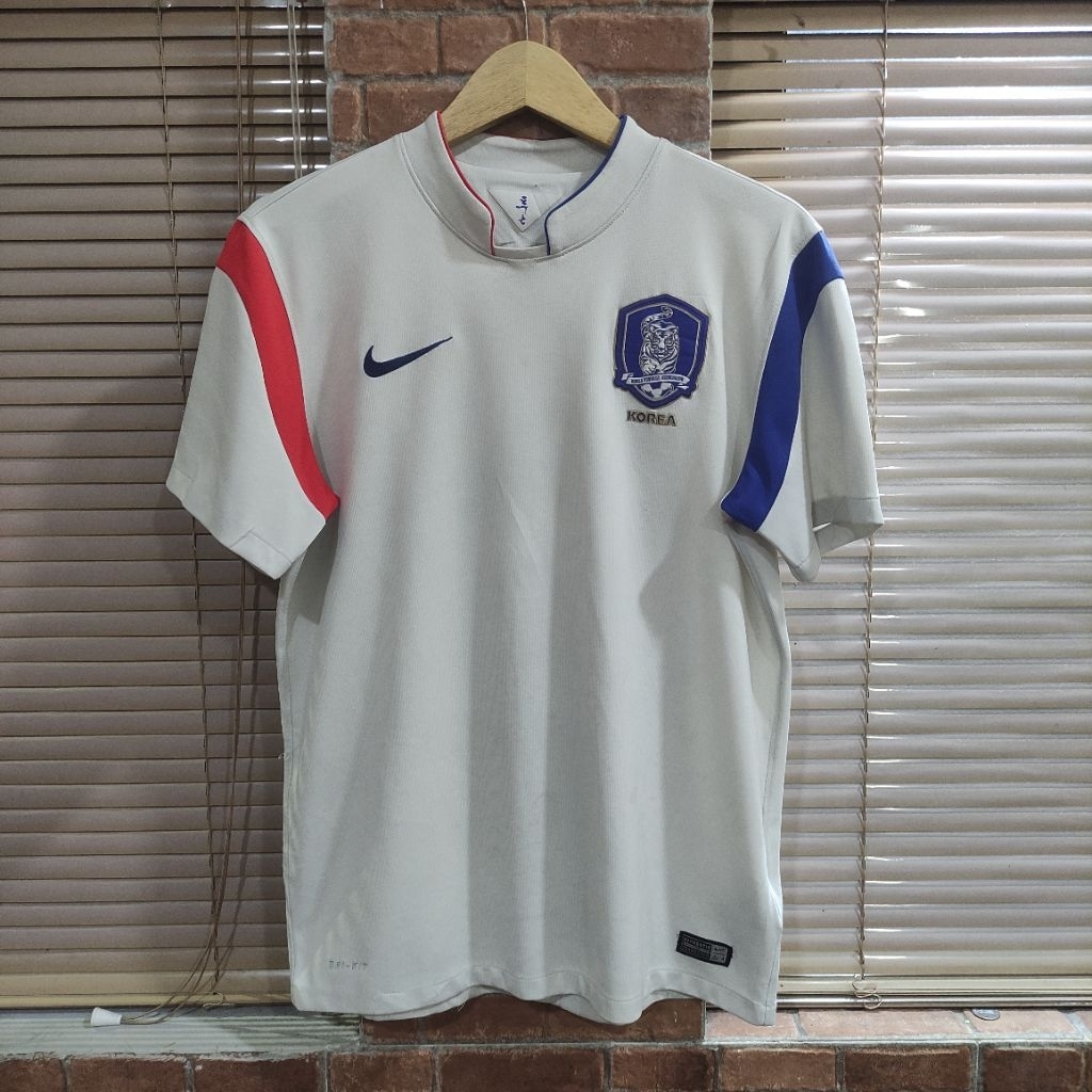 Kaos Jersey Bola South Korea Korea Selatan Away 2014 Size L Original Authentic