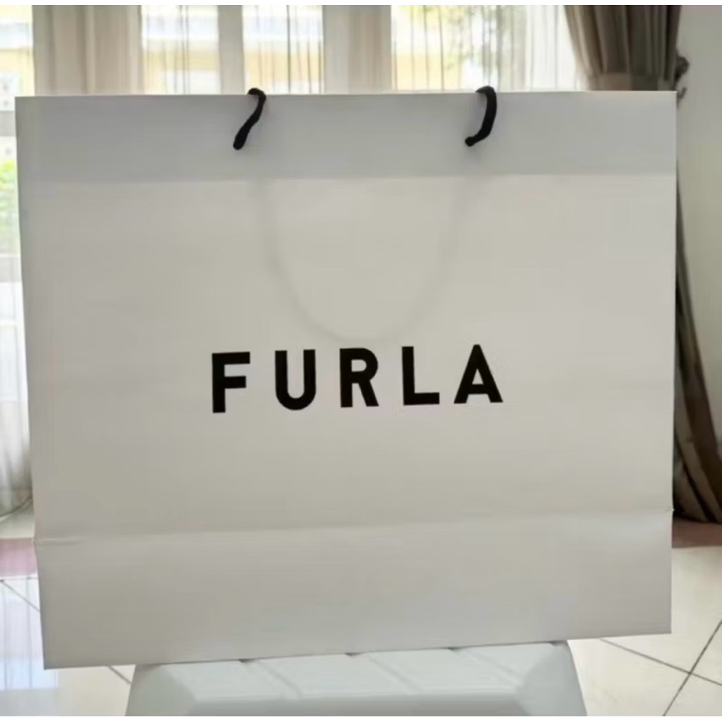 FURLA paper bag kantong kado original large size classic