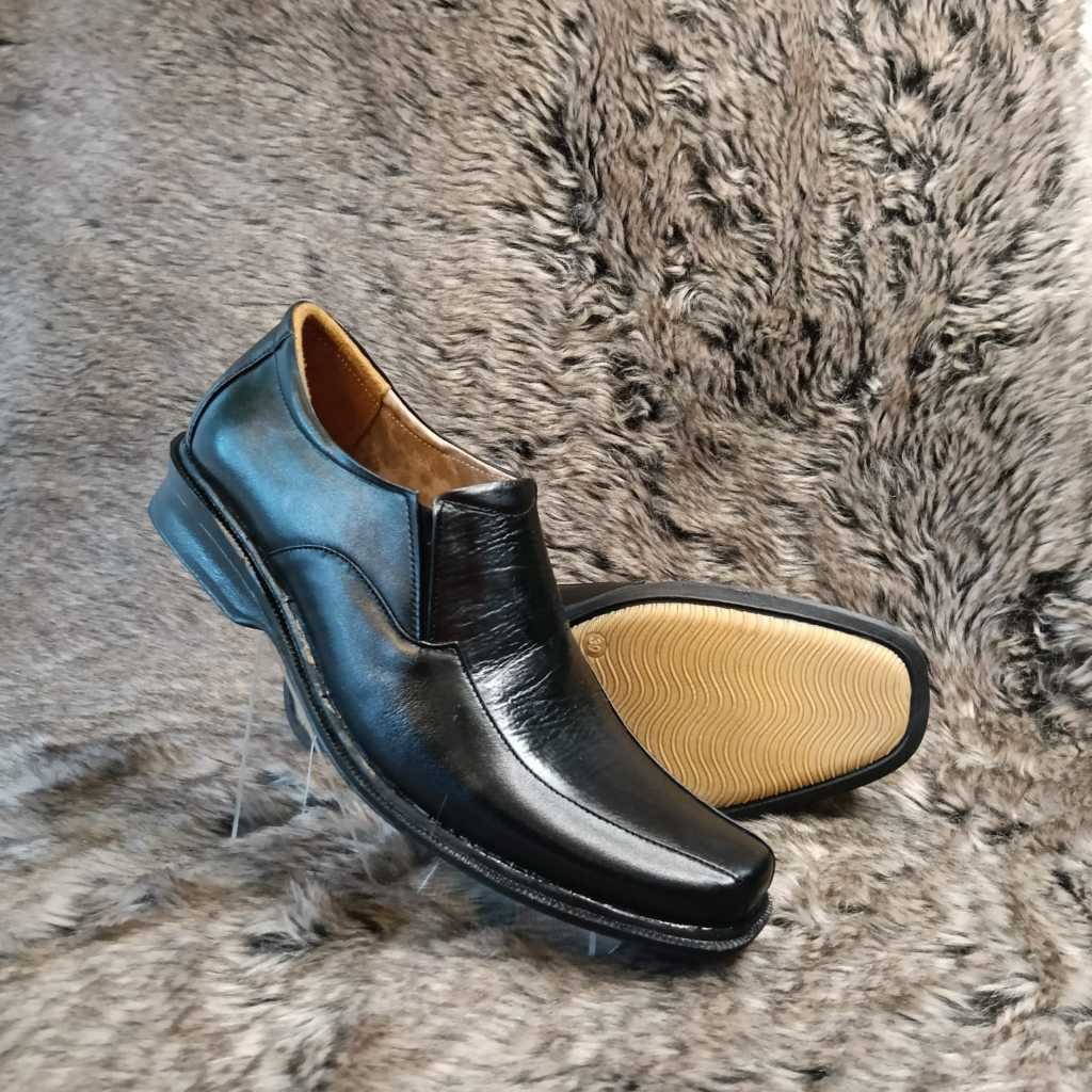 SEPATU PANTOFEL KULIT PRIA SEPATU KULIT PANTOFEL KANTOR FORMAL KULIT PRIA