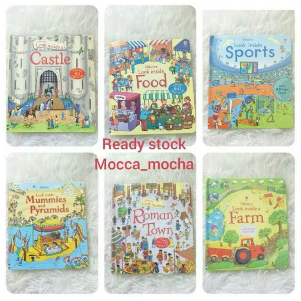 buku usborne ori look inside series