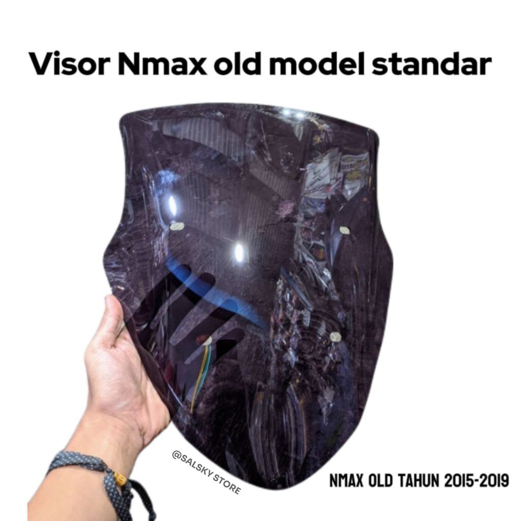 Visor windshield nmax old model standar/visor nmax old/tameng nmax old standar/Promo Visor Windshiel