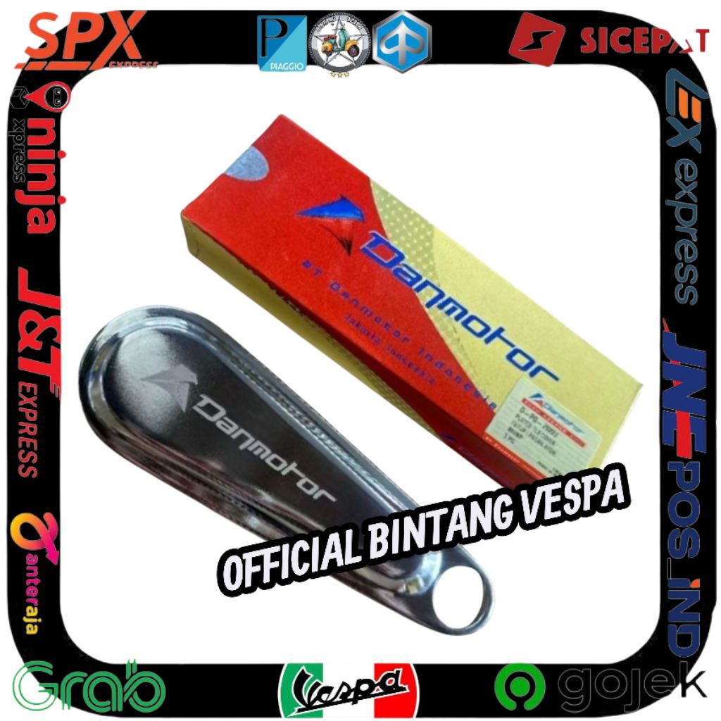 Cover hub Tutup fork 3 Tutup fork vespa super sprint original danmotor