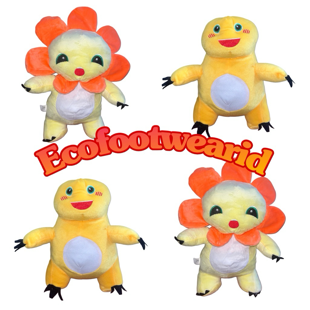 Boneka nailong dino kuning miniso boneka nailong susu naga fierce doll dekstop boneka nailong viral 