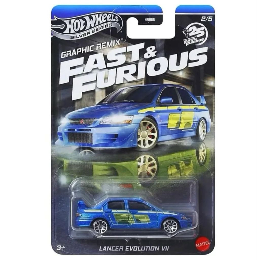 hot wheels fast furious lancer evo