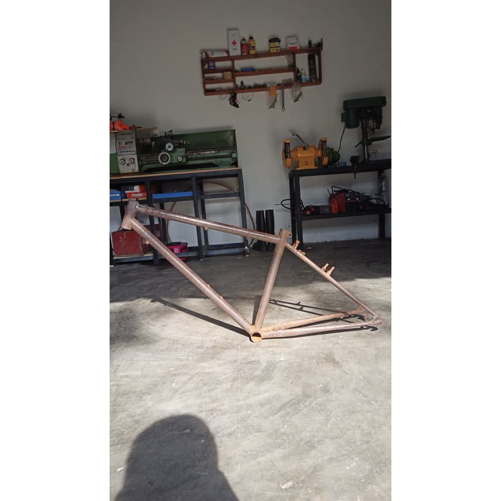 frame jadul sepeda commuter ada SN nya