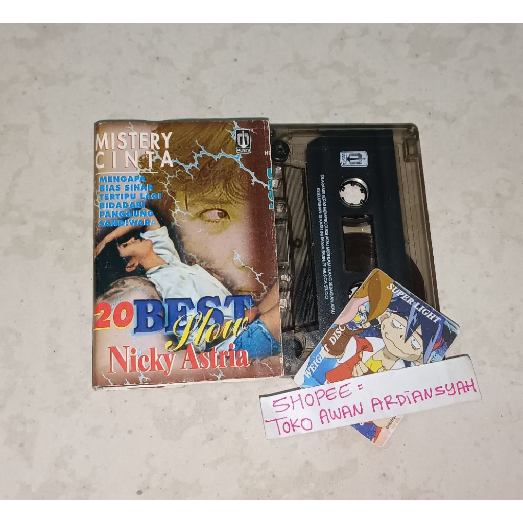 kaset pita nicky astria 20 best slow nicky astria
