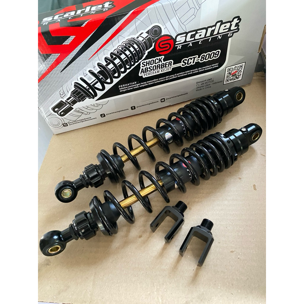 Shock black series as gold merk scarlet / 340mm