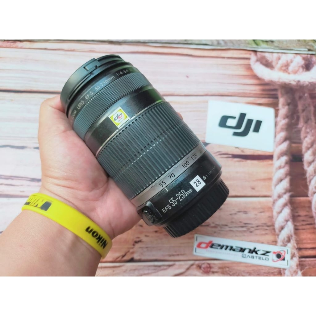 Lensa 55-250mm Canon