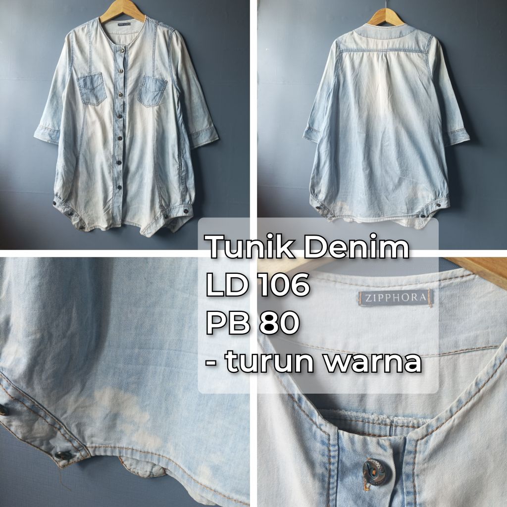 atasan wanita kaos | kemeja tunik | bekas pakai | dewasa all size second lokal