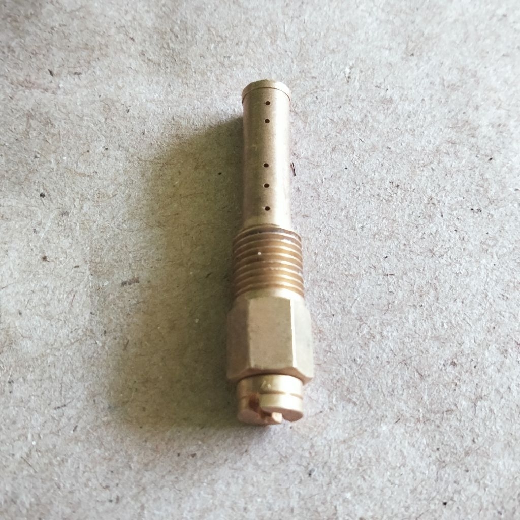 ASLI ORIGINAL ORISINIL HOLDER NEEDLE JET RUMAH MAIN JET 16HOll MOTOR HONDA BEAT VARIO LAMA KARBU SPA