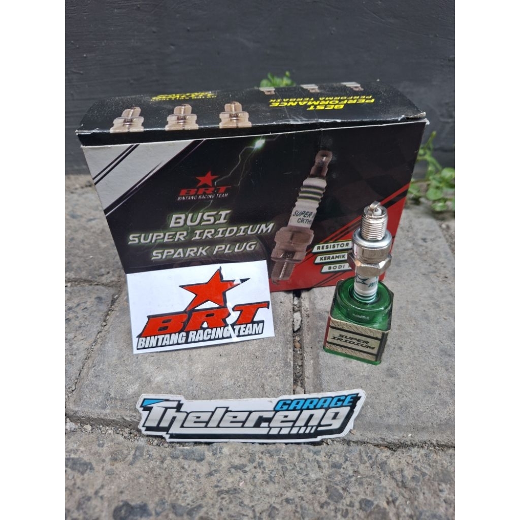 Busi BRT Super Iridium Busi Racing BRT Vega Mio Karbu Jupiter Mio J Vino Nuovo X-Ride CR7HIX Thelere