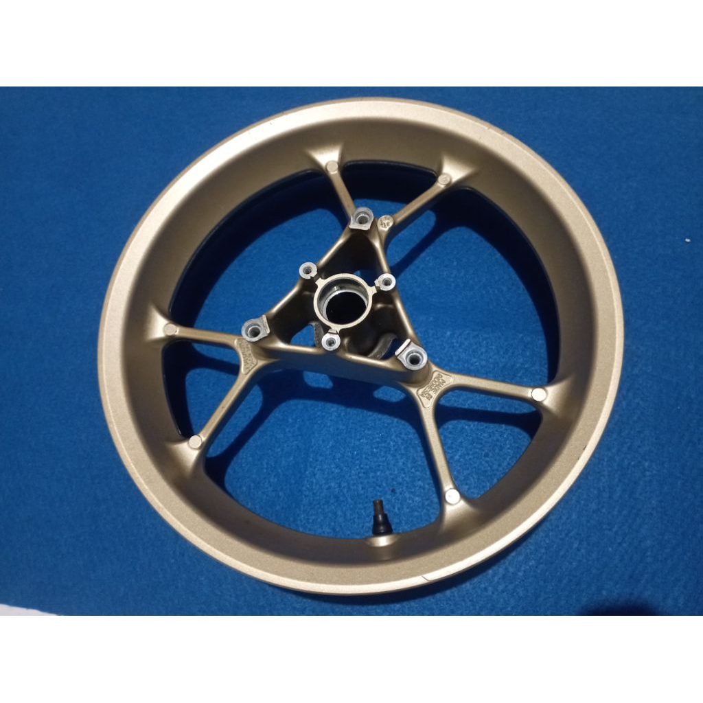 Velg Depan Gold Yamaha AEROX NEW 155 Original .
