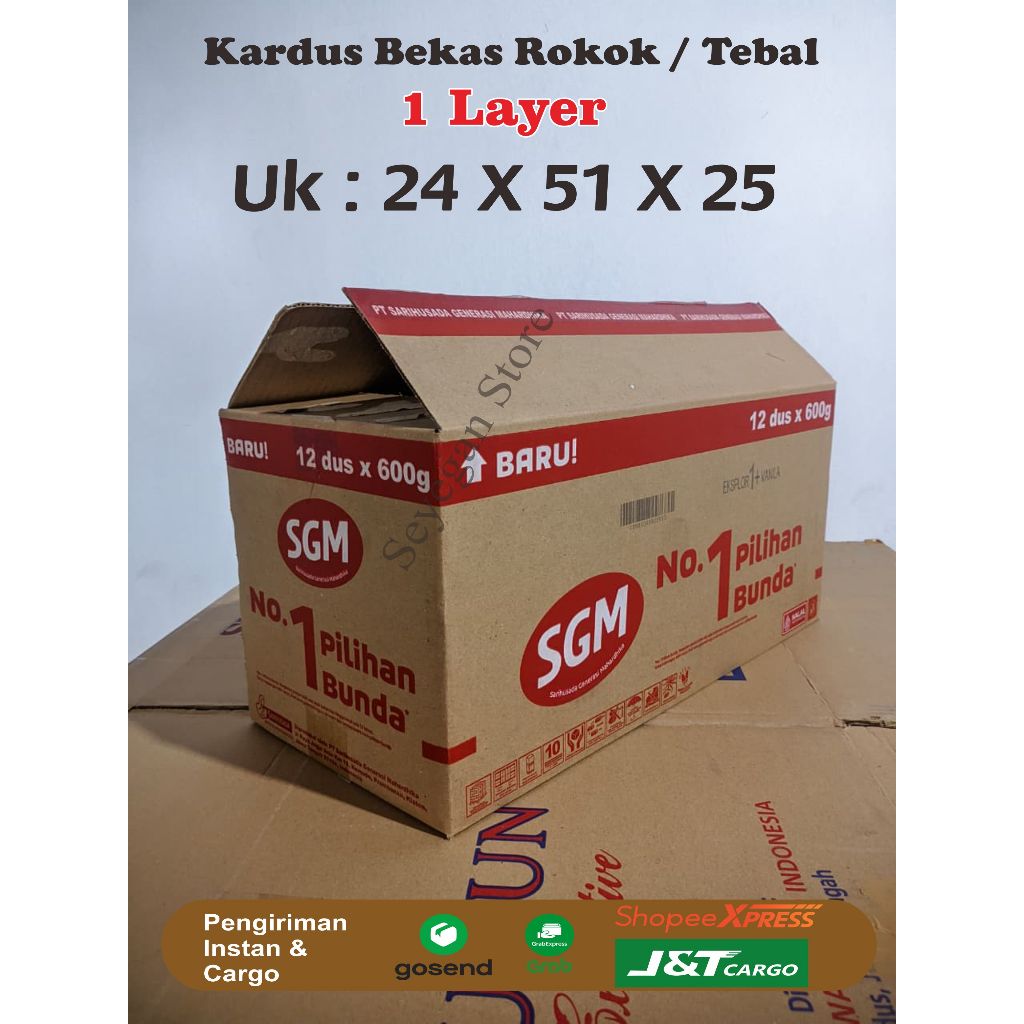 Kardus Packing Besar/ Kardus Pindahan  / Kardus tebal berkualitas untuk kemasan dan pengiriman / Kar