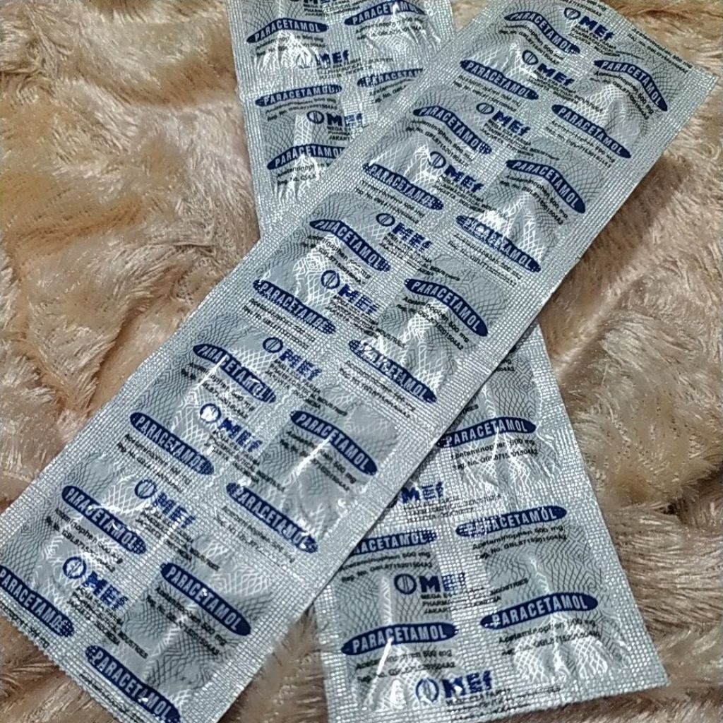 Paracetamol mef perlembar 10 tablet