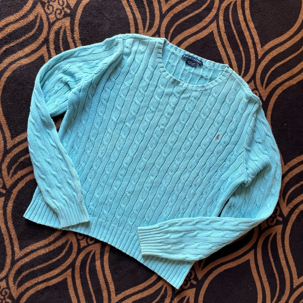 knit cable ralph lauren