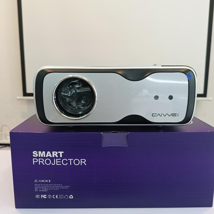 proyektor smart android 4k A8T Caiwei