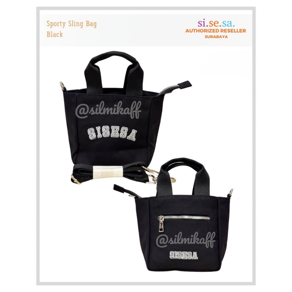 [SILMIKAFF] Si.Se.Sa Sling Bag Original SiSeSa Tas Selempang