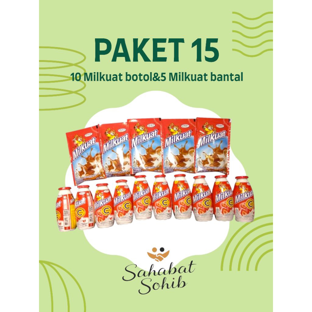 5 Milkuat bantal+10 Milkuat botol