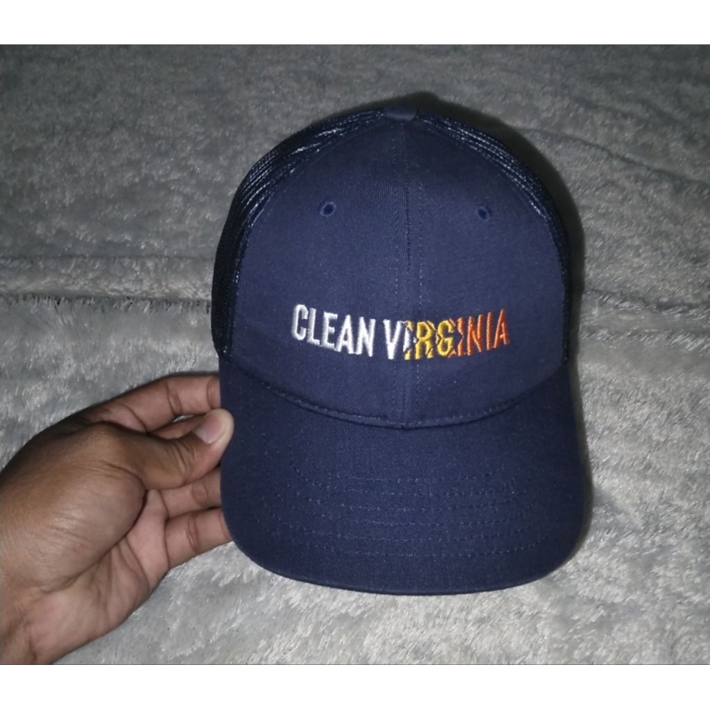 Topi Trucker Navy Made in usa Second