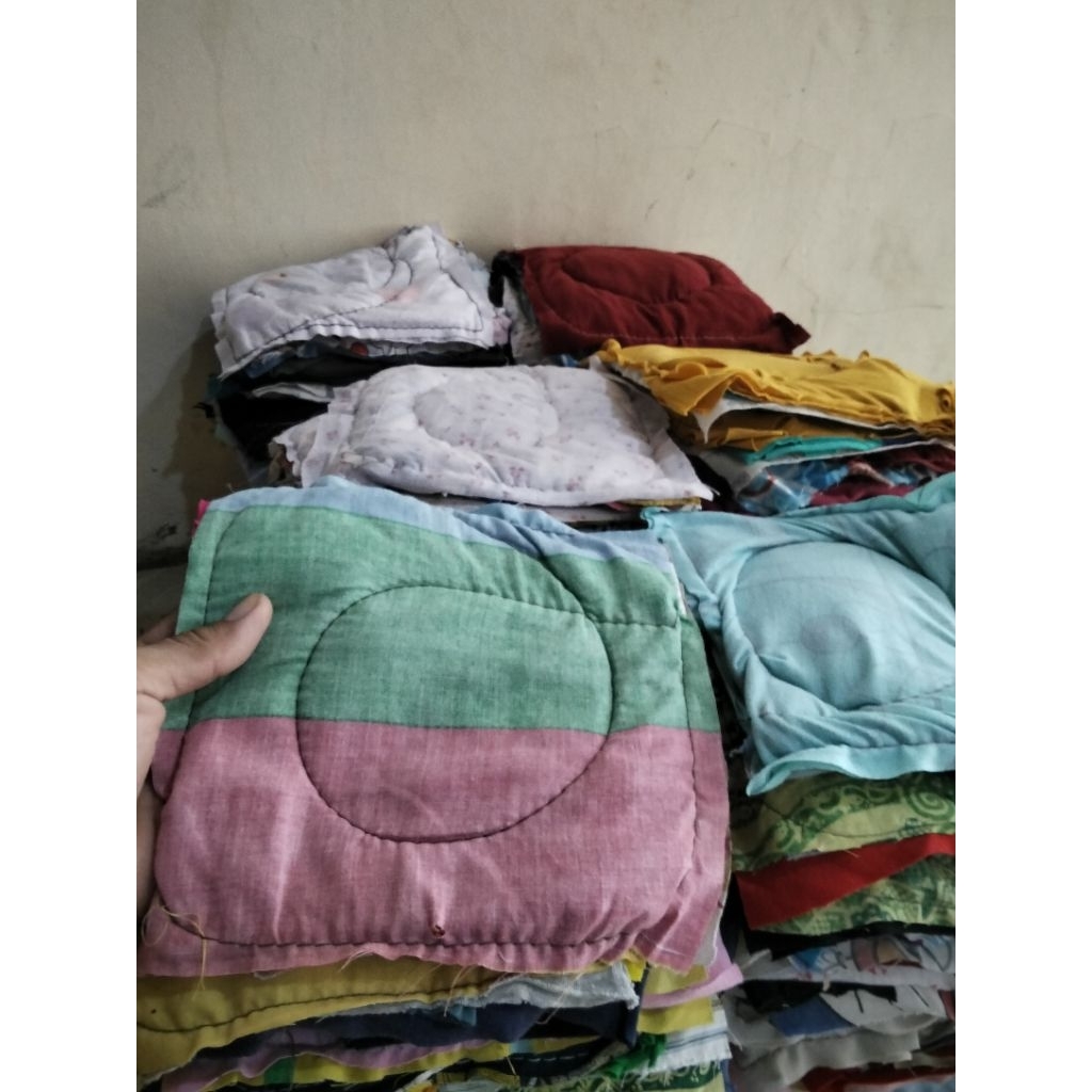 Kain Lap Majun Tumpuk Lap Majun Kiloan Lap Majun Katun