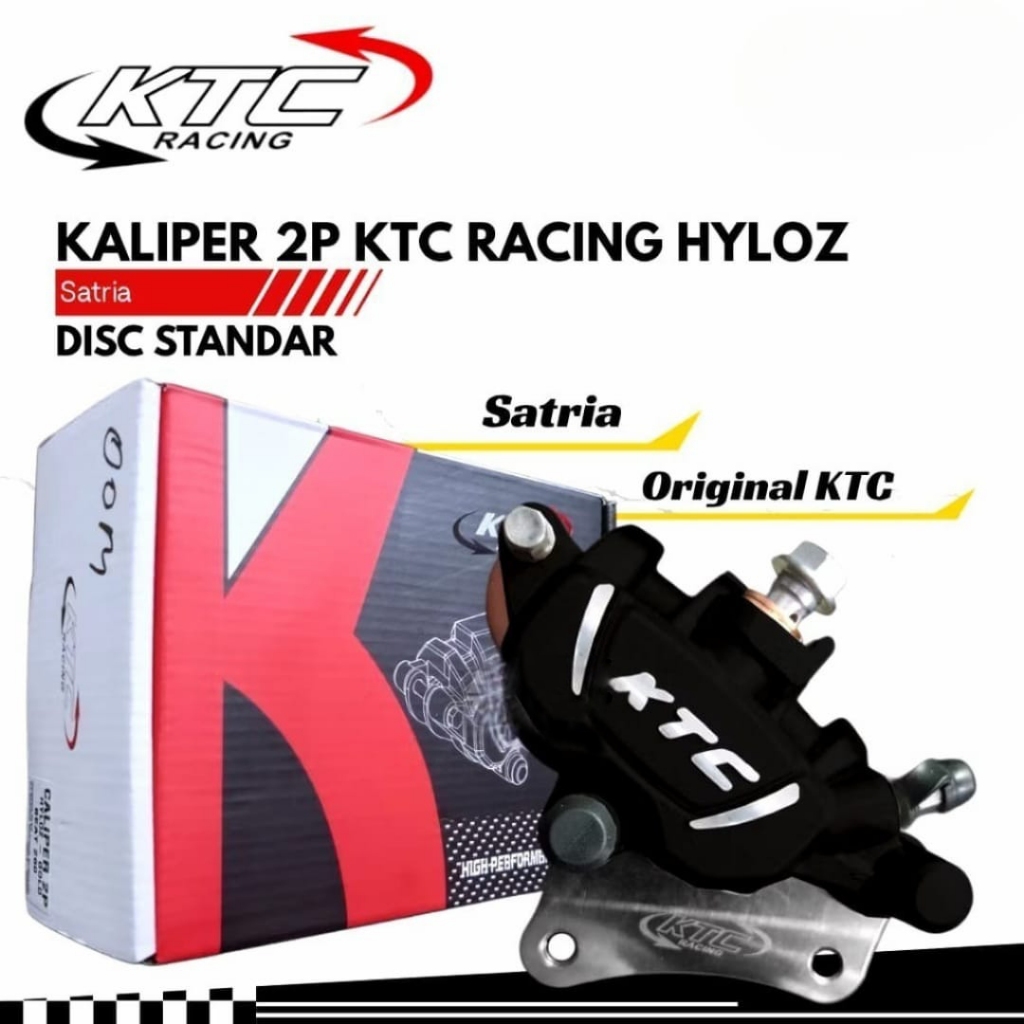 Kaliper 2P 2 Piston Ktc Racing Hyloz Disc Standard Satria Original KTC