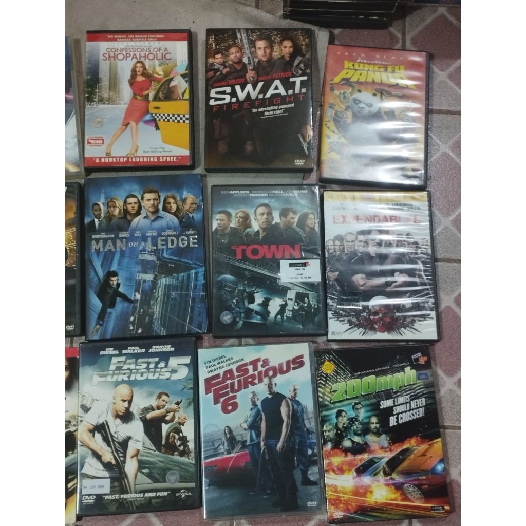 Kaset dvd original preloved barat