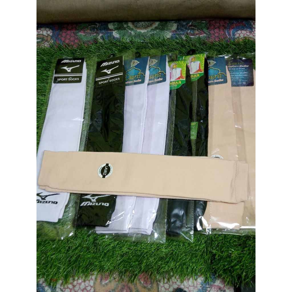 Manset Tangan Wanita Polos Bahan Adem Manset Panjang Muslim Manset Tangan Pria