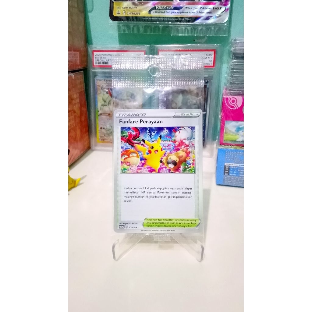 Pokemon Fanfare Perayaan Sealed Promo Indonesia