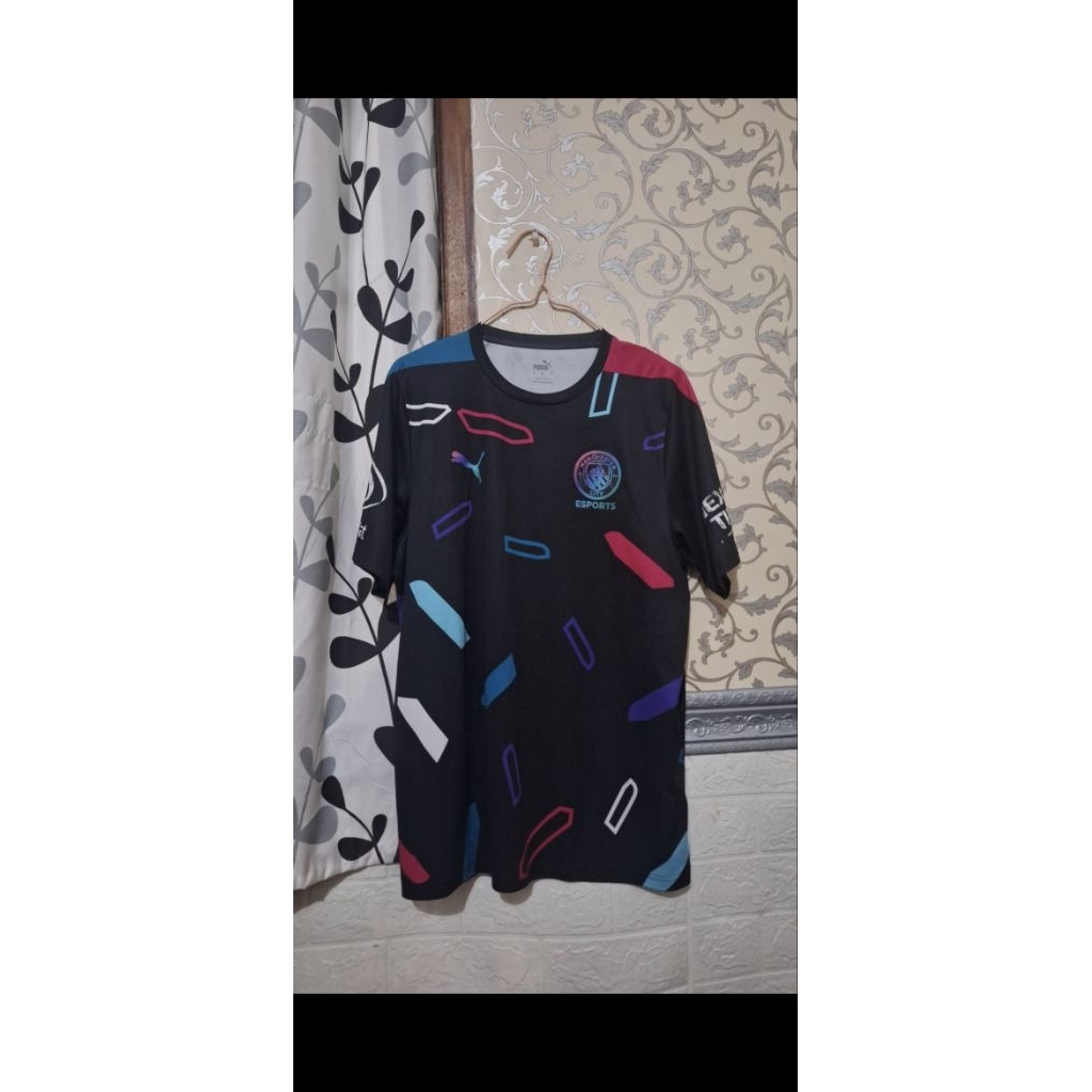 Jersey Manchester Cityy Esports 2021 Original Size L