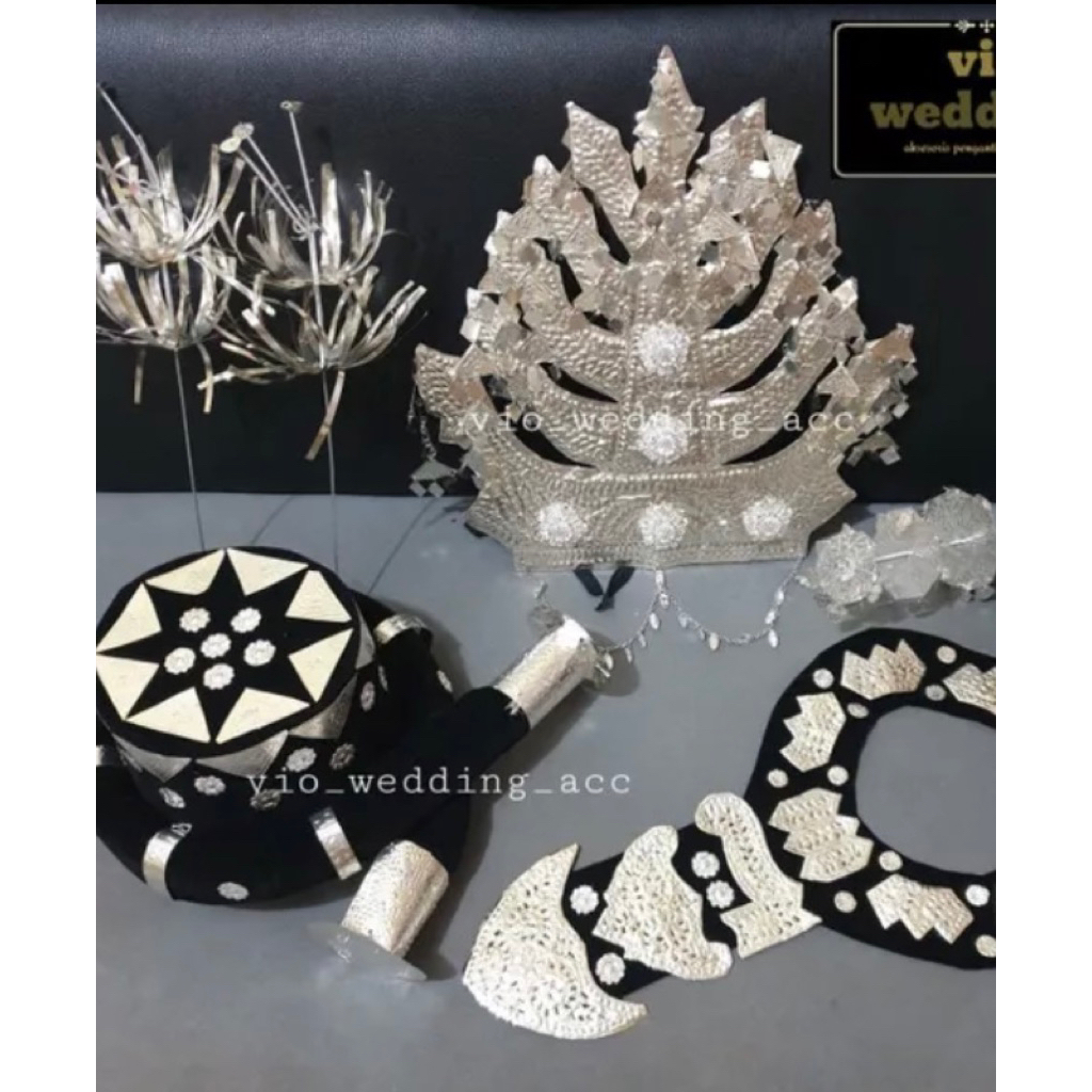 suntiang mandailing pengantin & topi pengantin