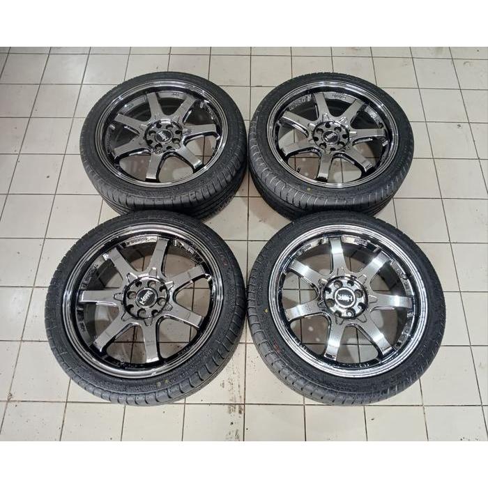 VELG MOBIL BEKAS HSR TJH R18 BUAT FREED JAZZ YARIS AVANZA XENIA LIVINA ROCKY RAIZE