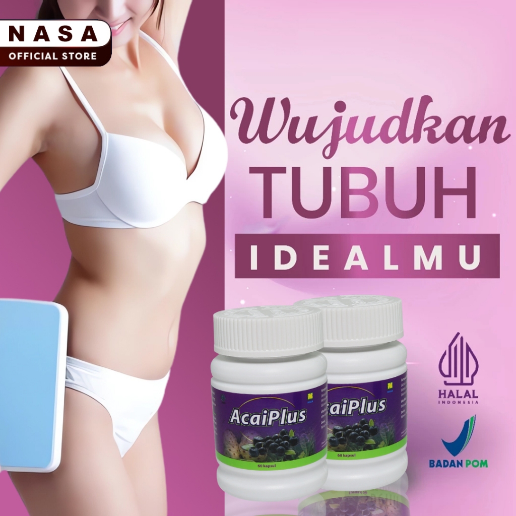 AcaiPlus Acai Berry Original Pelangsing NASA 100% Original / Acaiplus NASA