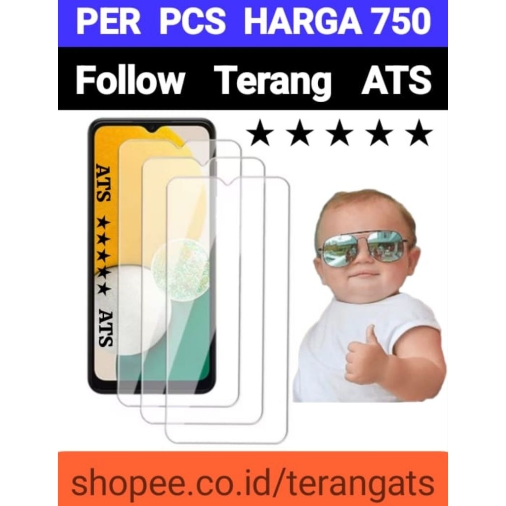 Bening Kaca Samsung Galaxy A20S Melindungi LCD Pelindung Layar Handphone Depan HP SAMSUNG GALAXY Sam