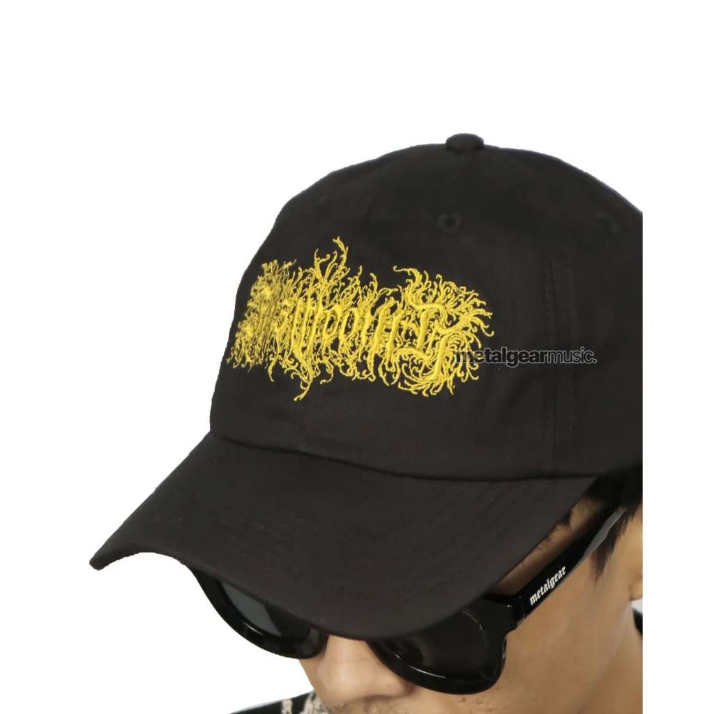 Finsmoonth - Logo Gold Cap / Topi distro / topi keren / topi band metal original