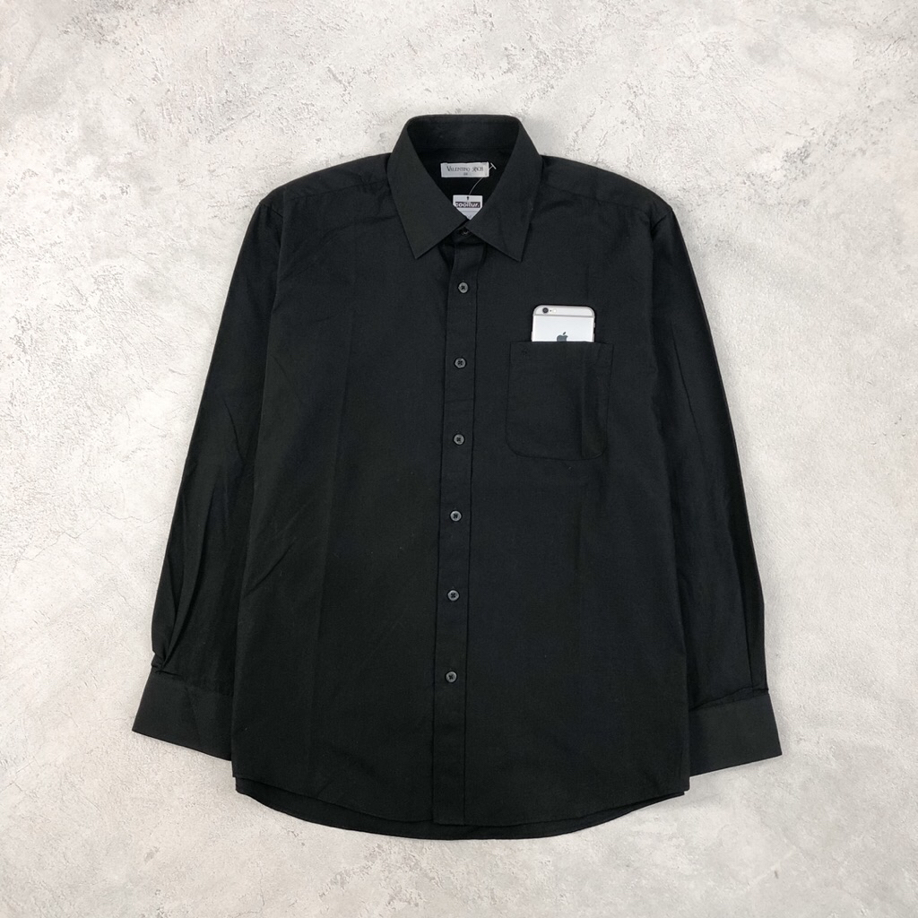 Valentino Rich Black Shirt