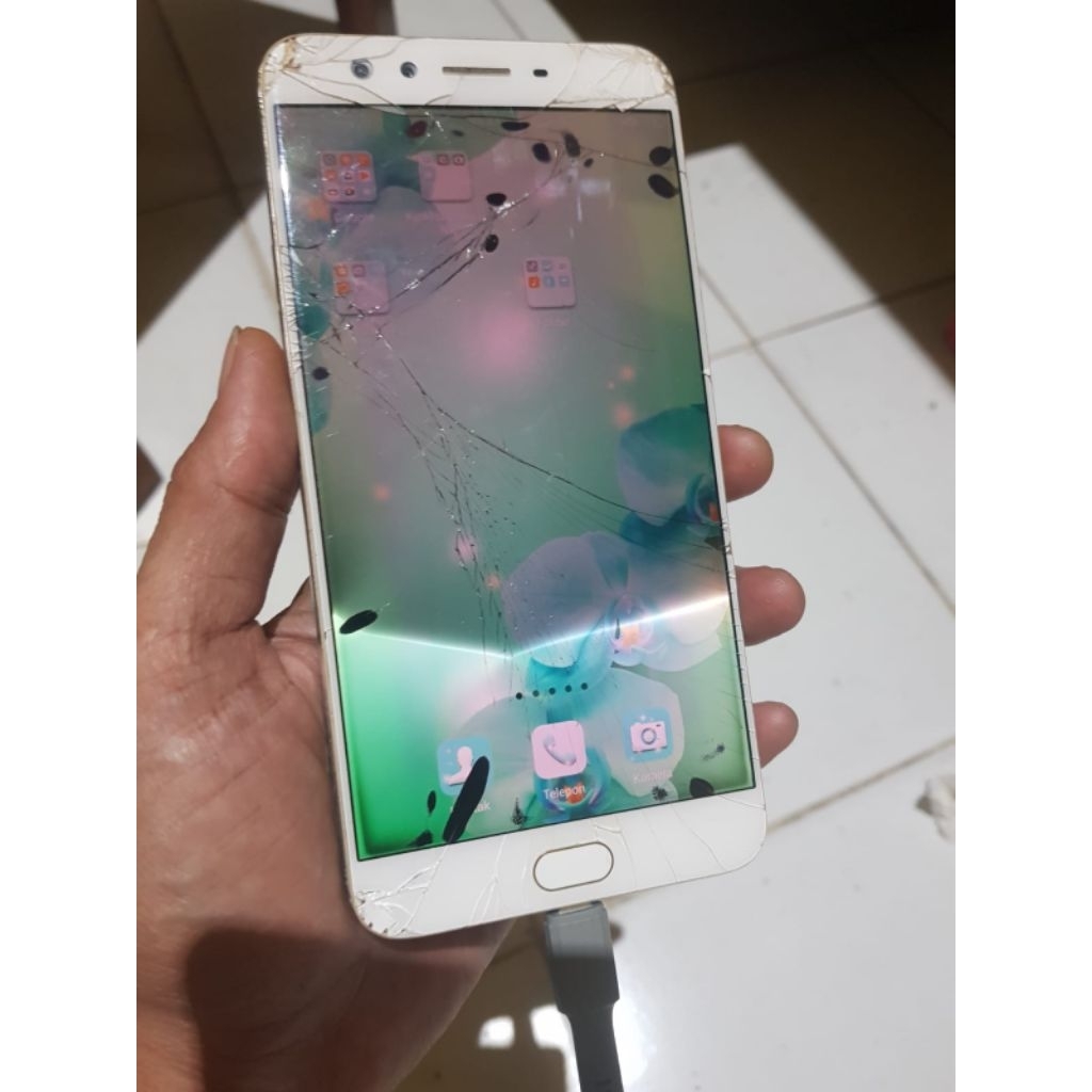 Oppo F3 Plus Mesin Normal, LCD Minus