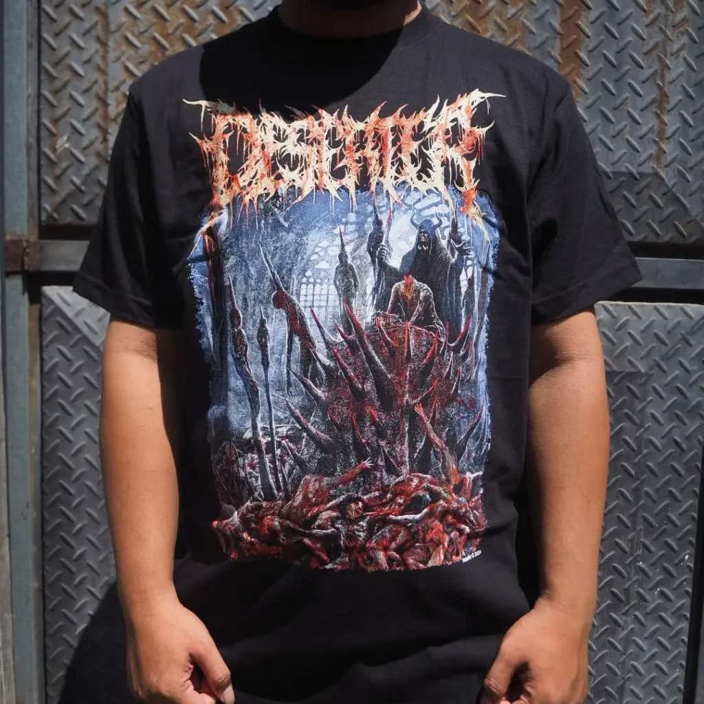 DESERTER - Disfigured Revelation - TSHIRT DISTRO / TSHIRT BAND METAL ORIGINAL / KAOS MUSIK / DEATH M