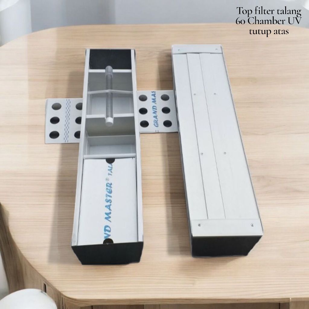 CUSTOM TOP FILTER TALANG / BOX FILTER AQUARIUM HARGA PROMO/ TOP FILTER TALANG 60CM UV DENGAN TUTUPAN
