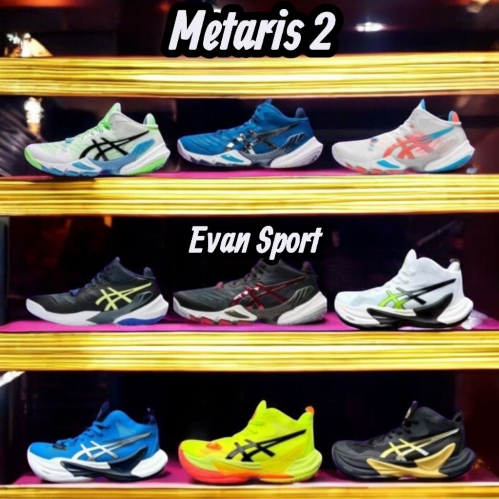 Sepatu Volly Metaris 2 IMPORT Terbaru Volley Murah Voli Ball