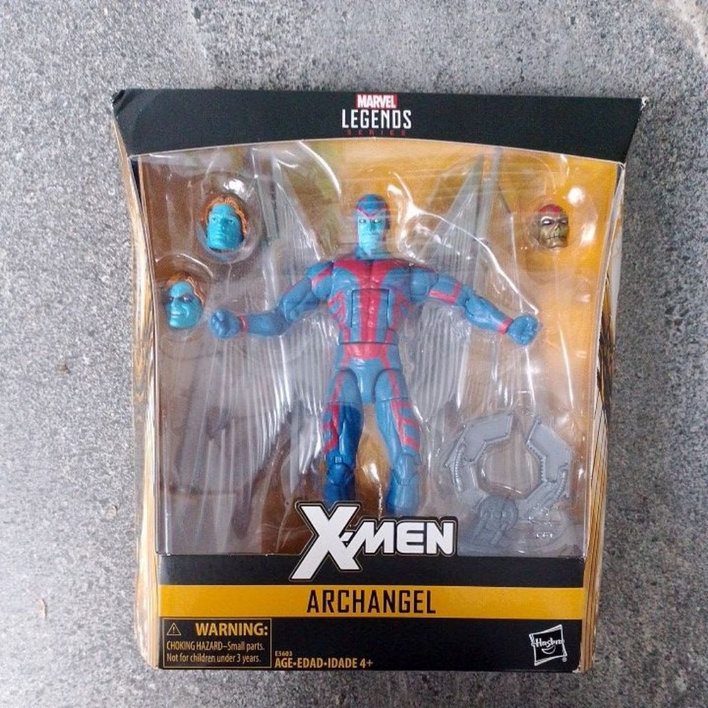 Mainan Action Figure Marvel Legends X-Force Archangel X-Men