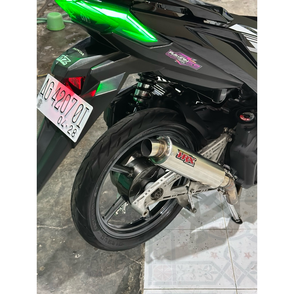 KNALPOT RACING HRX EXHAUST ORIGINAL