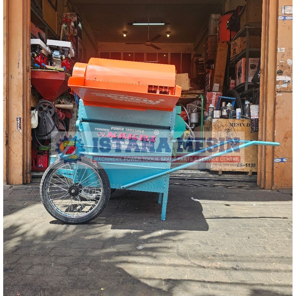 MESIN PERONTOK PADI NAKRI POWER TRESHER ROBOT TANPA MESIN